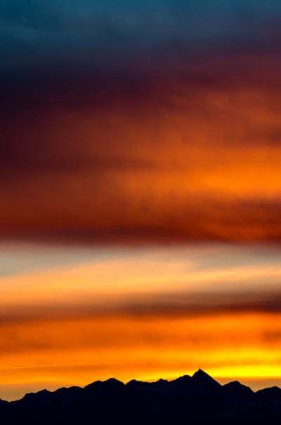 Sonnenuntergang Chiemsee